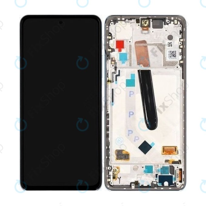 Συγκρότημα οθόνης για Xiaomi Poco F3, Μπλε, Blue, Service Pack