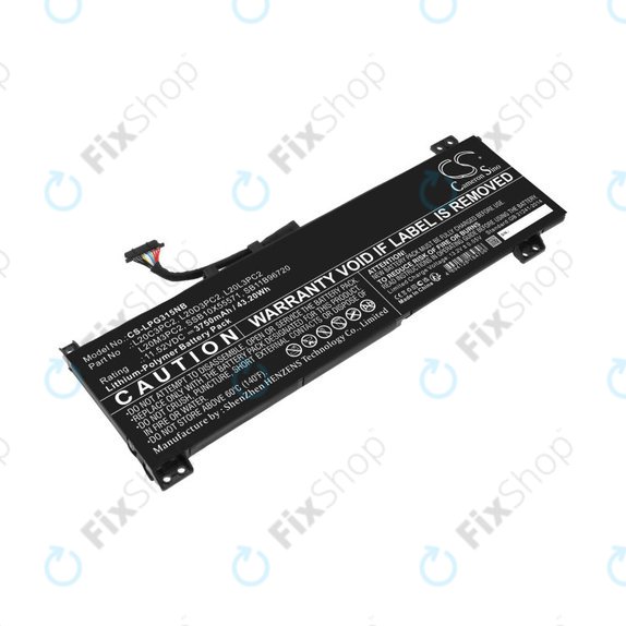 Μπαταρία για Lenovo IdeaPad Gaming 3, 3750mAh, Li-Pol, 11.52V, L20C3PC2, HQ