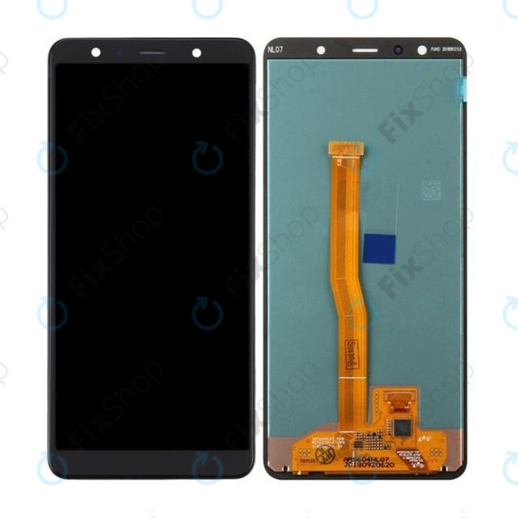 Οθόνη με οθόνη αφής για Samsung A7, A750F (2018), Aftermarket
