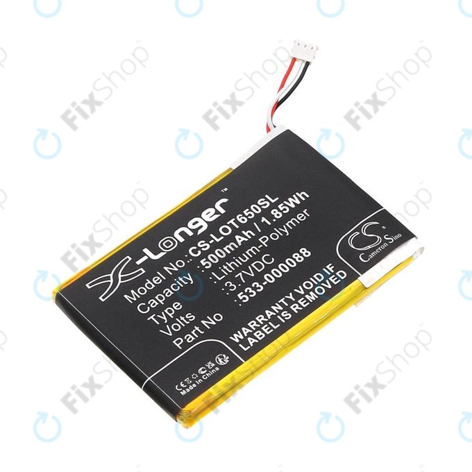 Μπαταρία για Logitech Mx Master, 500mAh, Li-Pol, 3.7V, 533-000088, HB303450, HQ