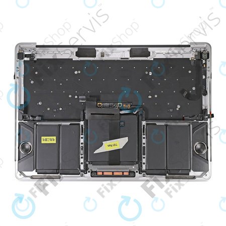 Πλαίσιο Πάνω Πληκτρολογίου + Πληκτρολόγιο US + Μικρόφωνο + Trackpad + Ηχεία για MacBook Pro 13" A1706 (Τέλη 2016 - Μέσα 2017) | Διαστημικό Γκρι | Space Gray