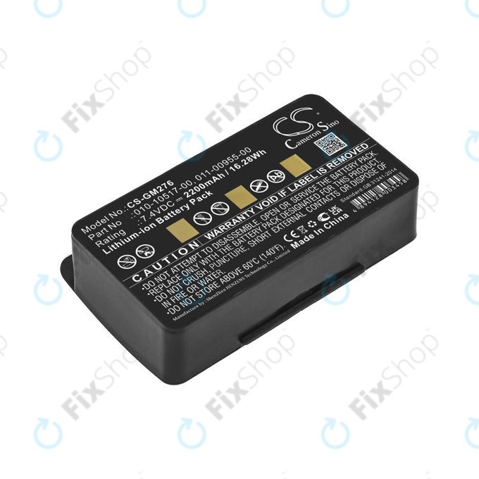 Μπαταρία για Garmin GPSMAP 276, 296, 376, 378, 478, 495, 2200mAh, Li-Ion, 7.4V, 010-10517-00, HQ