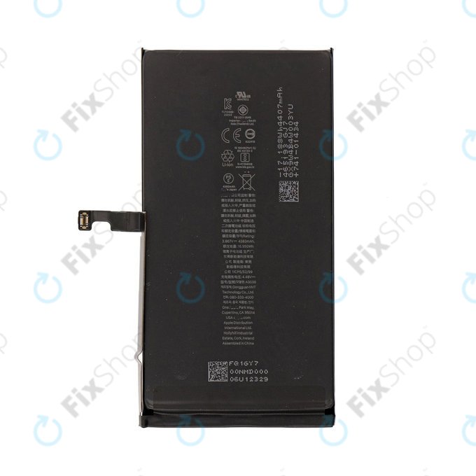 Μπαταρία για iPhone 15 Plus, A3039, 4383mAh, FixPremium
