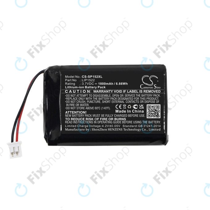Μπαταρία για Sony Dualshock 4 Wireless Controller, 1800mAh, Li-Ion, 3.7V, LIP1522, HQ
