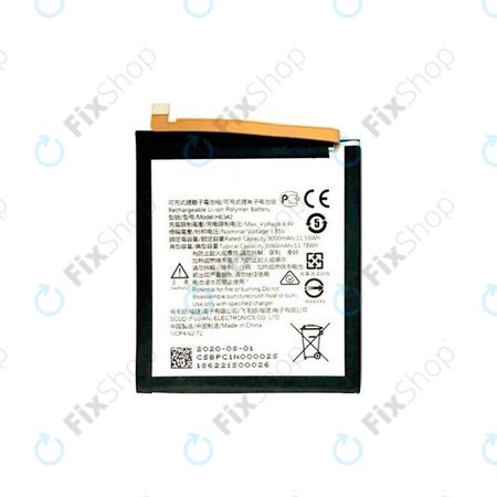 Μπαταρία για Nokia 7.1, 5.1 Plus, 6.1 Plus (Nokia X6), HE342, 3000mAh