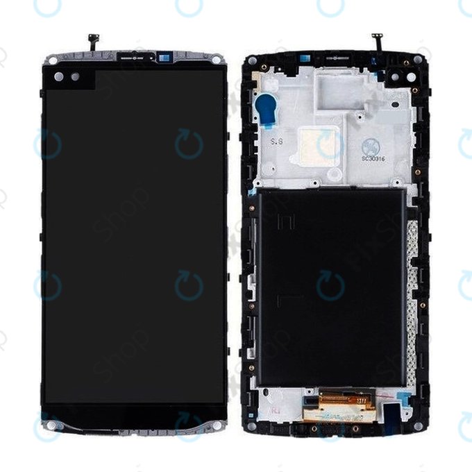 LCD Display Assembly για LG V10 | H960A | Μαύρο, Black | Aftermarket