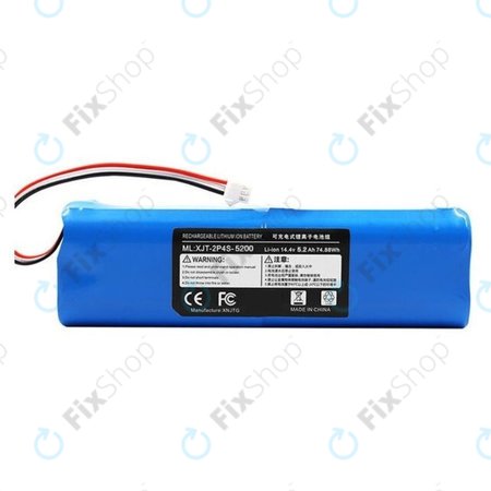 Μπαταρία για Xiaomi EVA, EVE Plus, Viomi S9, Dreame D10 Plus, L10, Lenovo T1 Pro, Lydsto R1, R1 Pro, S1, S1 Pro, XJT-2P4S-5200, 14.4V, 5200mAh