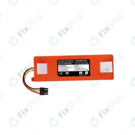 Μπαταρία για Xiaomi Roborock Q5 Pro, Q5 Pro+, Q8 Max, Q8 Max+, Q Revo, XJT-2P4S-5200, 14.4V, 5200mAh