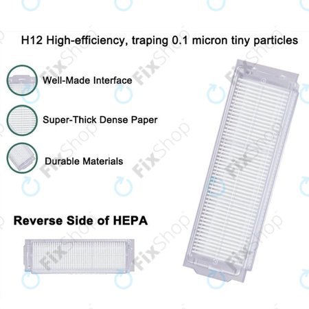 Φίλτρο Σκόνης (2τμχ) για Xiaomi Mi Robot Vacuum Mop Pro (P) | 2 Lite | 2 Pro | 2S | Viomi V2 Pro | V3 | SE