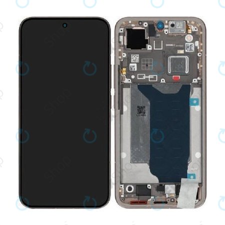 Οθόνη για Xiaomi 15T Pro 5G, Mocha Gold, Αφής με πλαίσιο, 5600060O12U00, Genuine Service Pack
