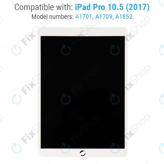Οθόνη LCD για iPad Pro 10.5" (2017), White, Αφής χωρίς πλαίσιο, Refurbished