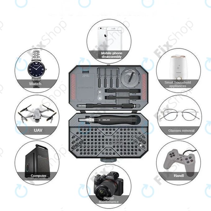 Σετ Κατσαβιδιών 145-σε-1 | Xiaomi DELIXI