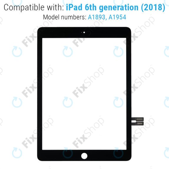 Αφής για iPad (6th Gen 2018), Black