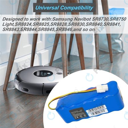 Μπαταρία για Samsung Navibot SR8840, SR8895, VCR8845, VCA-RBT20, 14.4V, 3000mAh