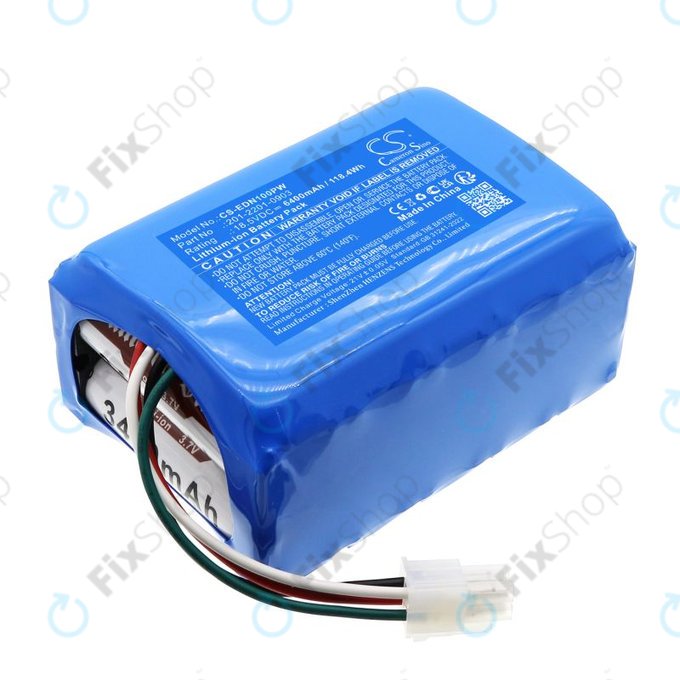 Μπαταρία για Ecovacs BAIZE, G1-800, GX-600, GOAT G1, 6400mAh, Li-Ion, 18.5V, 201-2201-0903, HQ