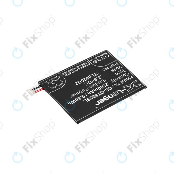 Μπαταρία για Alcatel One Touch Pixi 8", 2500mAh, Li-Pol, 3.8V, TLp025G2, HQ