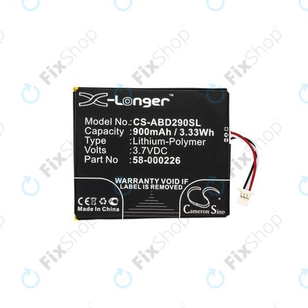 Battery για Amazon Kindle 10th | Basic 10th | 10th 2019 | Touch 2019 | 26S1019 | 58-000226 | 900mAh | HQ