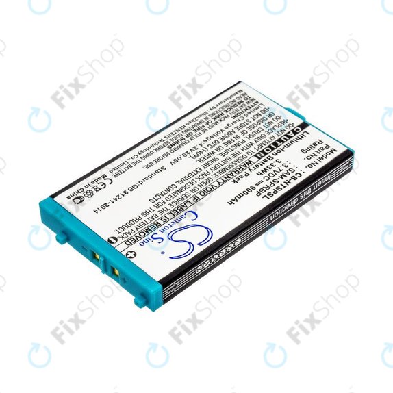 Μπαταρία για Nintendo Advance SP, AGS, 900mAh, Li-Ion, 3.7V, SAM-SPRBP, HQ