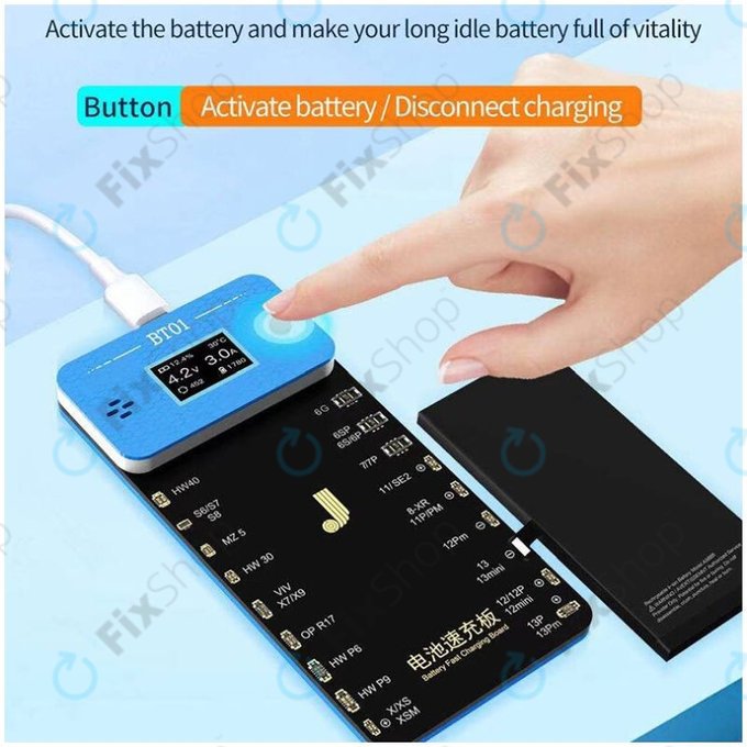 Πλακέτα Ταχείας Φόρτισης Μπαταρίας JC BT01 | iPhone 6 - 13 Pro Max