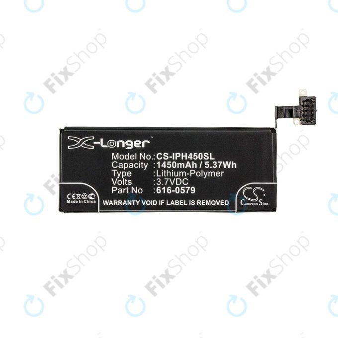 Μπαταρία για iPhone 4S, 616-0579, 1450mAh, HQ