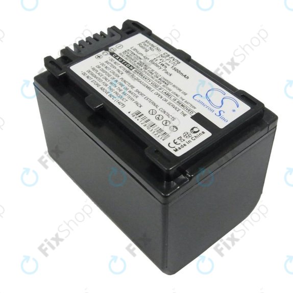 Μπαταρία για Sony DCR-DVD, HC, SR, HDR-CX, HC, PJ, XR, NEX-VG, 1500mAh, Li-Ion, 7.4V, NP-FV70, HQ