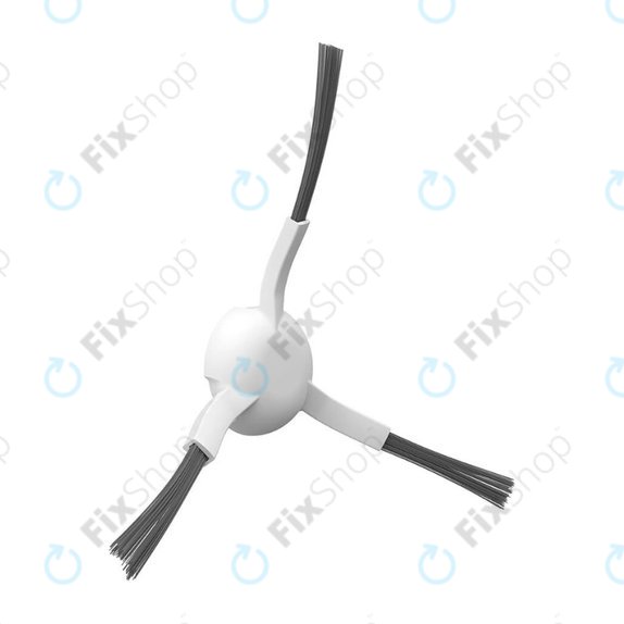 Πλαϊνή βούρτσα, 2 τεμ., Λευκή για Xiaomi Mi Robot Vacuum S20+, S10+, X20+, X10+