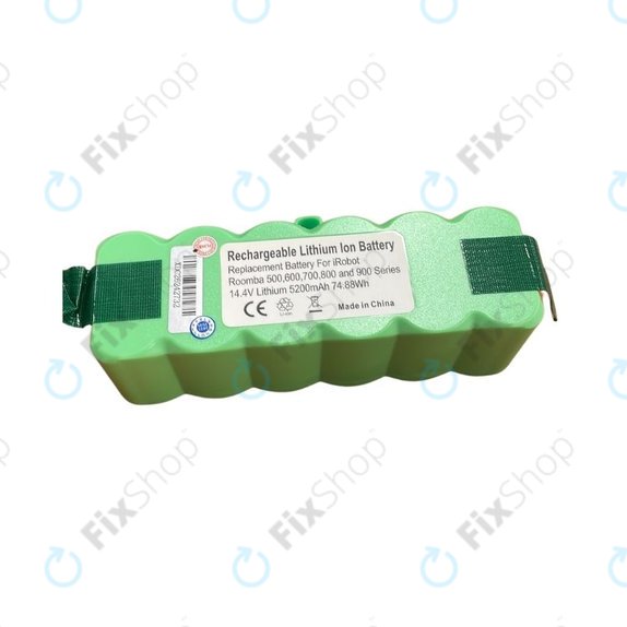 Μπαταρία για iRobot Roomba 600, 700, 800, 900-series, 2130LI, 4502233, 4374392, 14.4V, 5200mAh