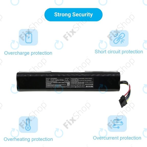 Μπαταρία για Neato Botvac D3, D4, D5, D6, D7-series, 945-0225, 205-0011, 205-0013, 14.4V, 4200mAh, HQ