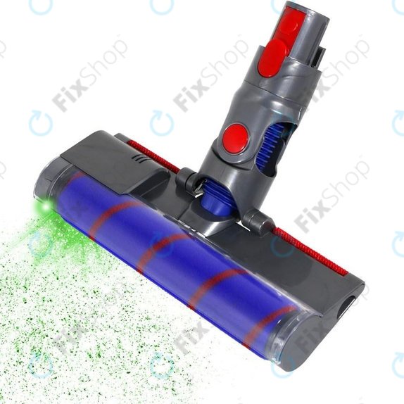 Κεφαλή Δαπέδου με Πράσινο Φως LED για Dyson V-series | Outsize | Πράσινο | Green Light