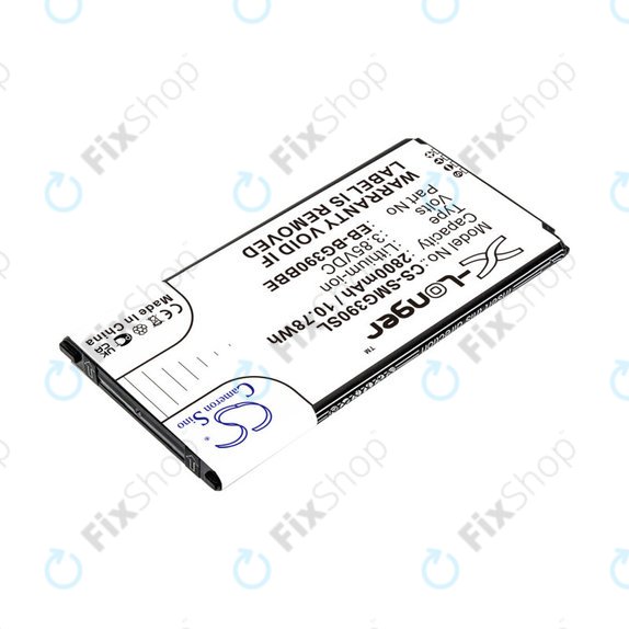 Μπαταρία για Samsung Galaxy Xcover 4, 4S, 2800mAh, Li-Ion, 3.85V, EB-BG390BBE, HQ