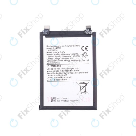 Battery για Infinix Note 30 Pro | 30 VIP X6710 | BL-49PX | 5000mAh