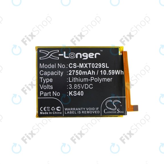 Μπαταρία για Motorola Moto E6 Play, KS40, 2750mAh, HQ