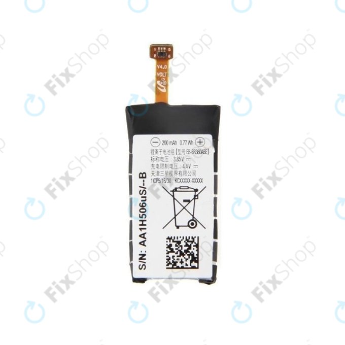 Μπαταρία για Samsung Gear Fit 2, SM-R360, EB-BR360ABE, 200mAh