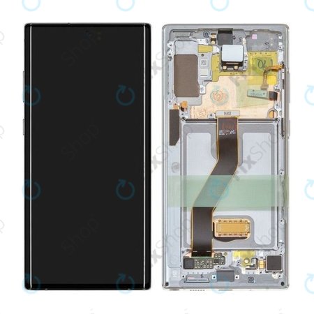 LCD Display Assembly για Samsung Note 10 Plus | GH82-20838B | G82-20900B | Aura White | Service Pack