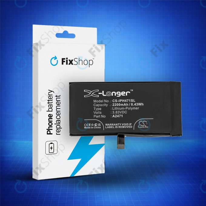 Μπαταρία για iPhone 12 Mini, A2471, 2200mAh, HQ