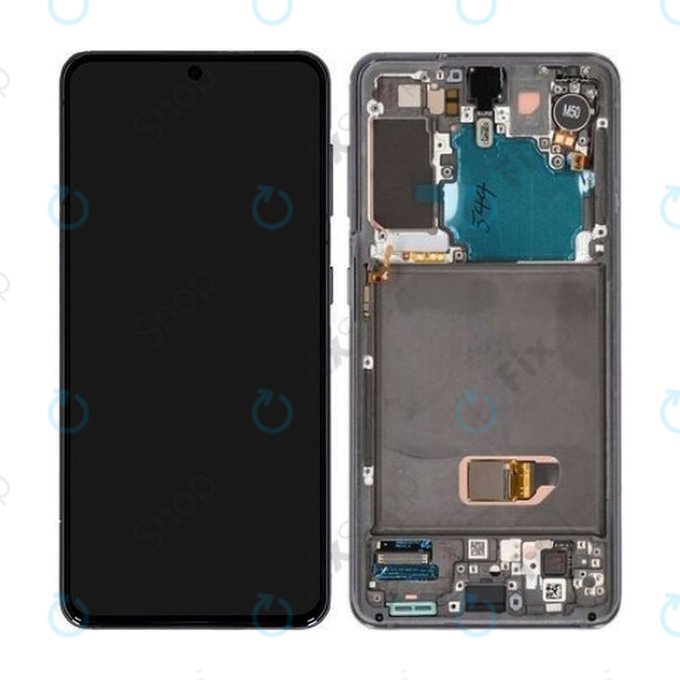 LCD Display Assembly για Samsung S21 | G991B | GH82-24544A | GH82-24545A | GH82-27255A | Phantom Grey | Service Pack