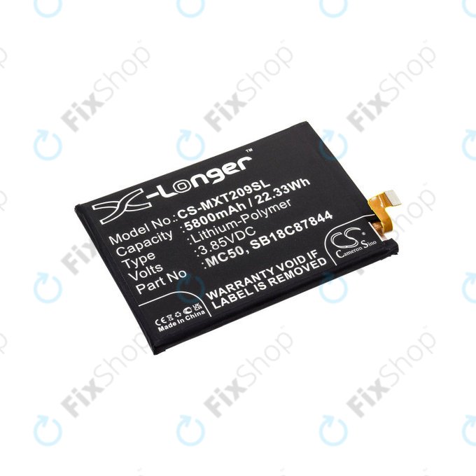 Μπαταρία για Motorola Moto G9 Power, 5800mAh, Li-Pol, 3.85 V, MC50, HQ