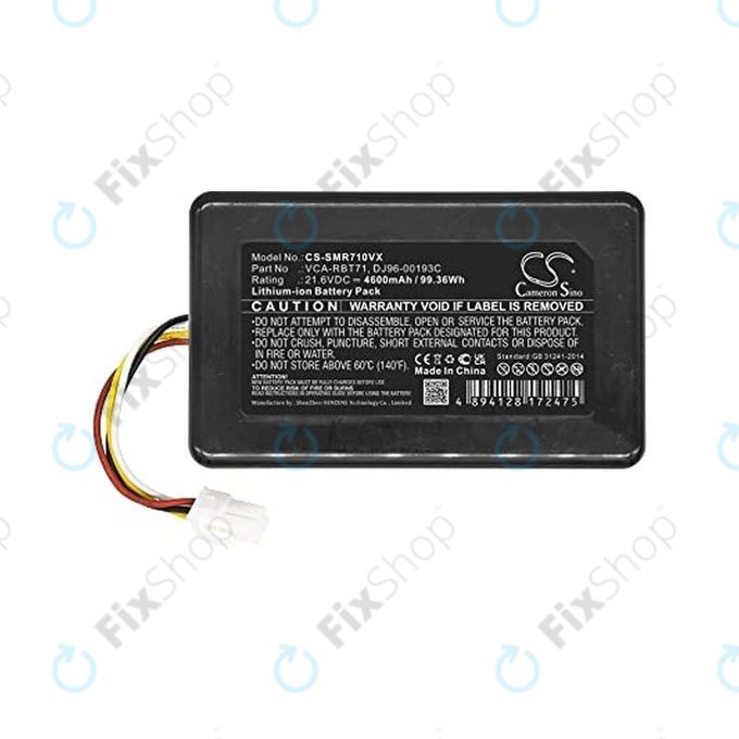 Μπαταρία για Samsung PowerBot R7040, VCA-RBT71, DJ96-00193C, DJ96-00202A, 21.6V, 4600mAh, HQ