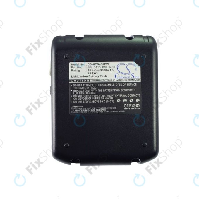 Μπαταρία για Hitachi C 14dsl, Dv 14dbl, Wh 14dbl, 3000mAh, Li-Ion, 14.4V, BSL 1415, BSL 1430, HQ