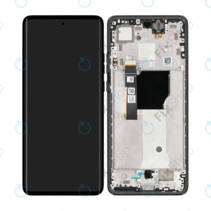LCD Display Assembly για Motorola Edge 40 Neo XT2307 | Black Beauty | Service Pack