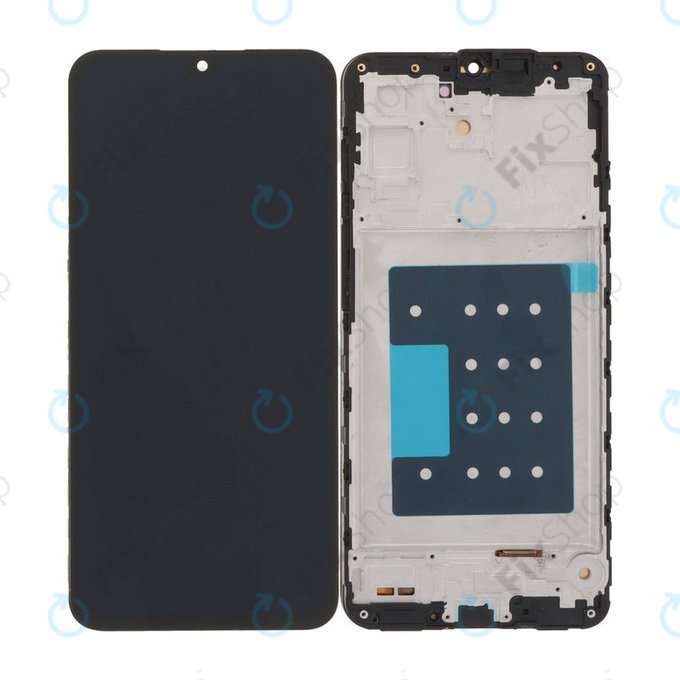 LCD Display Assembly για Samsung A17 A176B, Μαύρο, Black, Aftermarket