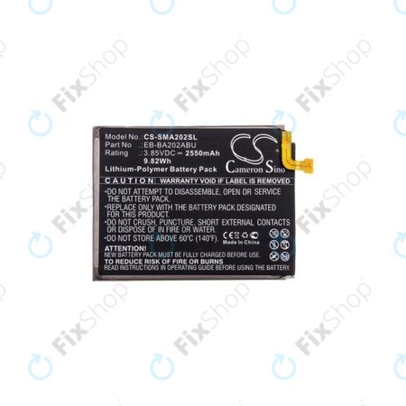 Μπαταρία για Samsung A20e A202F, EB-BA202ABU, 2950mAh, HQ