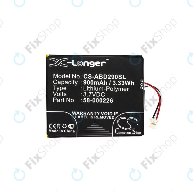 Battery για Amazon Kindle 10th | Basic 10th | 10th 2019 | Touch 2019 | 26S1019 | 58-000226 | 900mAh | HQ