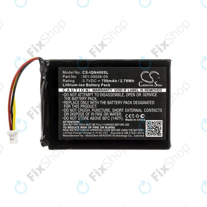 Μπαταρία για Garmin Nüvi 40, 750mAh, Li-Ion, 3.7V, 361-00056-05, HQ