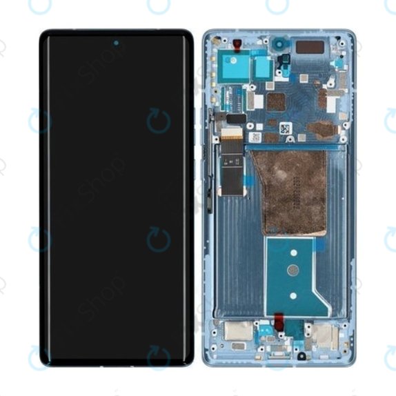 Συγκρότημα οθόνης για Motorola Edge 40 Pro, Lunar Blue, Service Pack