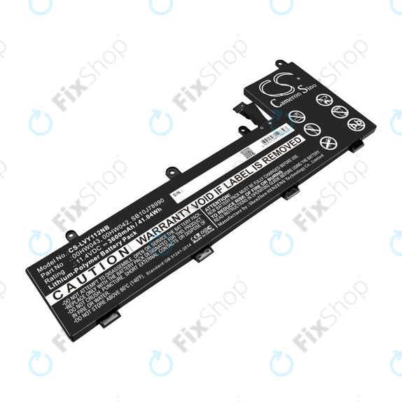 Μπαταρία για Lenovo Yoga 11e, ThinkPad Yoga 11e ChromeBook 20, 3600mAh, Li-Pol, 11.4V, 00HW043, HQ