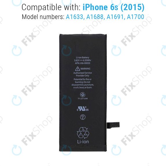 Μπαταρία για iPhone 6S, 1715mAh