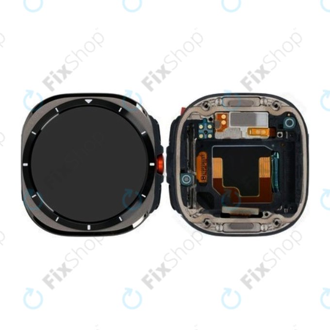 Συγκρότημα οθόνης για Samsung Watch Ultra (LTE), SM-L705U, GH82-35194B, Titanium, Service Pack