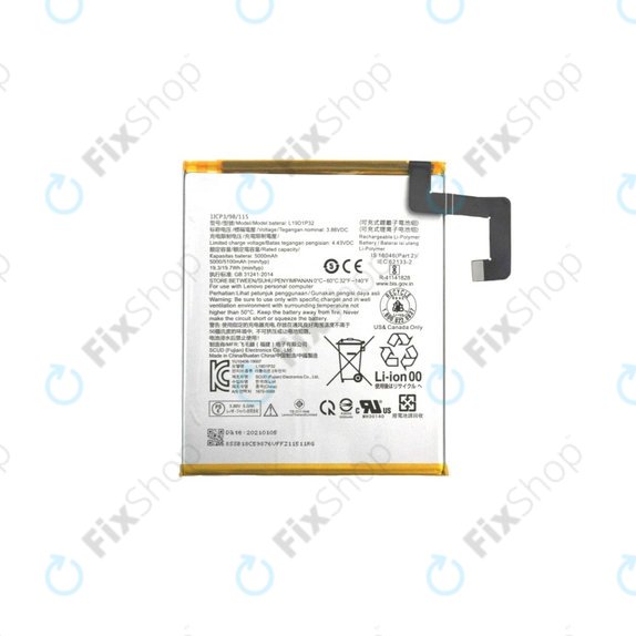 Μπαταρία για Lenovo Tab M10 Plus, L19D1P32, 5000mAh