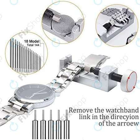 Σετ Εργαλείων Επισκευής Ρολογιών - 185τμχ